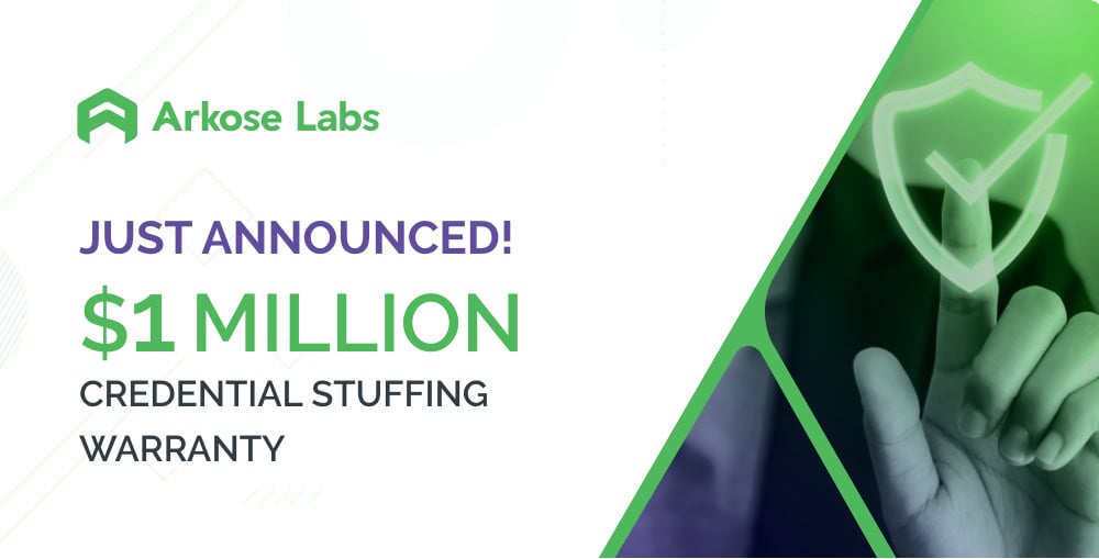 Read more about the article Arkose Labs Introduces Industry’s First Warranty Against Credential Stuffing Attacks