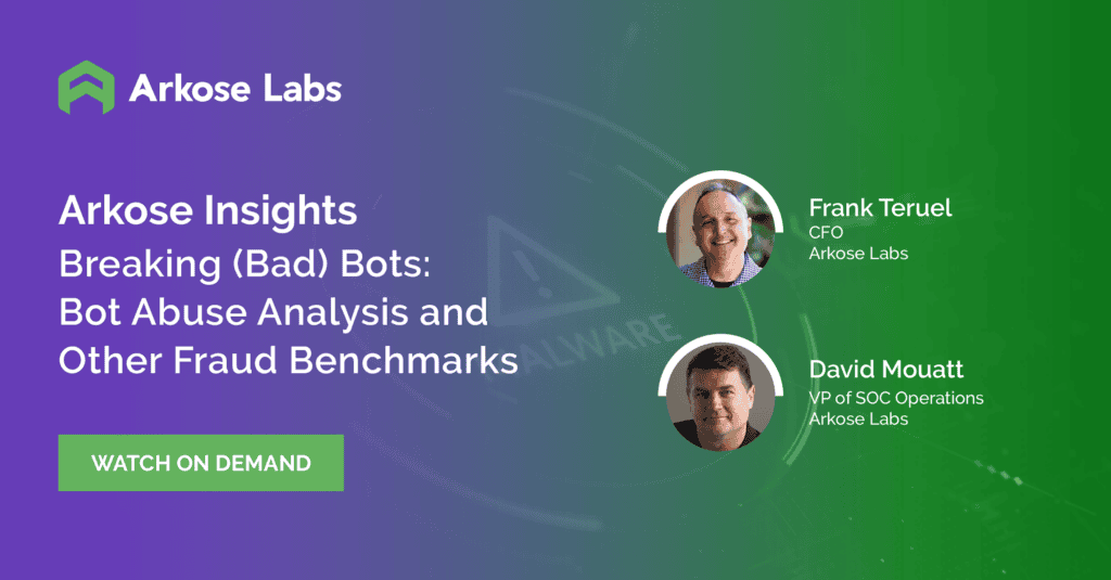 Breaking Bad Bots: Bot Abuse Analysis and Other Fraud Benchmarks webinar