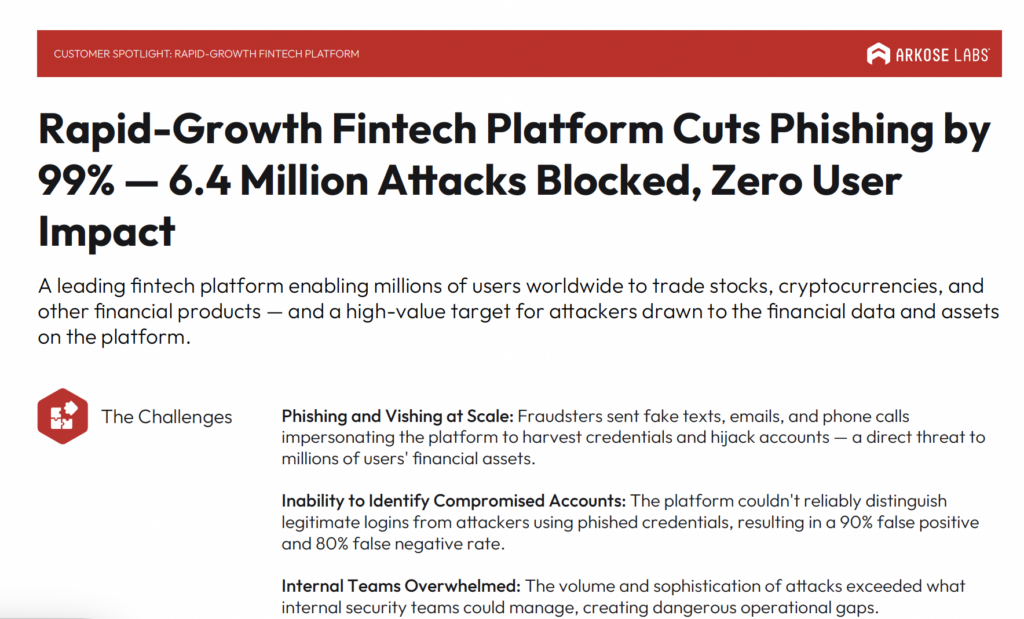 Arkose-Labs-Rapid-Growth-Fintech-Cuts-Fraud-99-Percent-Case-Study-Screenshot