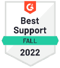 G2 Best Support Fall 2022