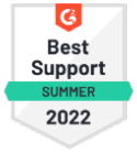 G2 Best Support Summer 2022