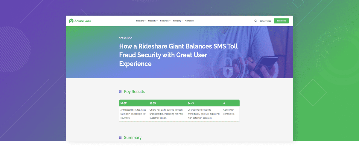 How a Rideshare Giant Balances SMS Toll Fraud Security with Great User Experience
