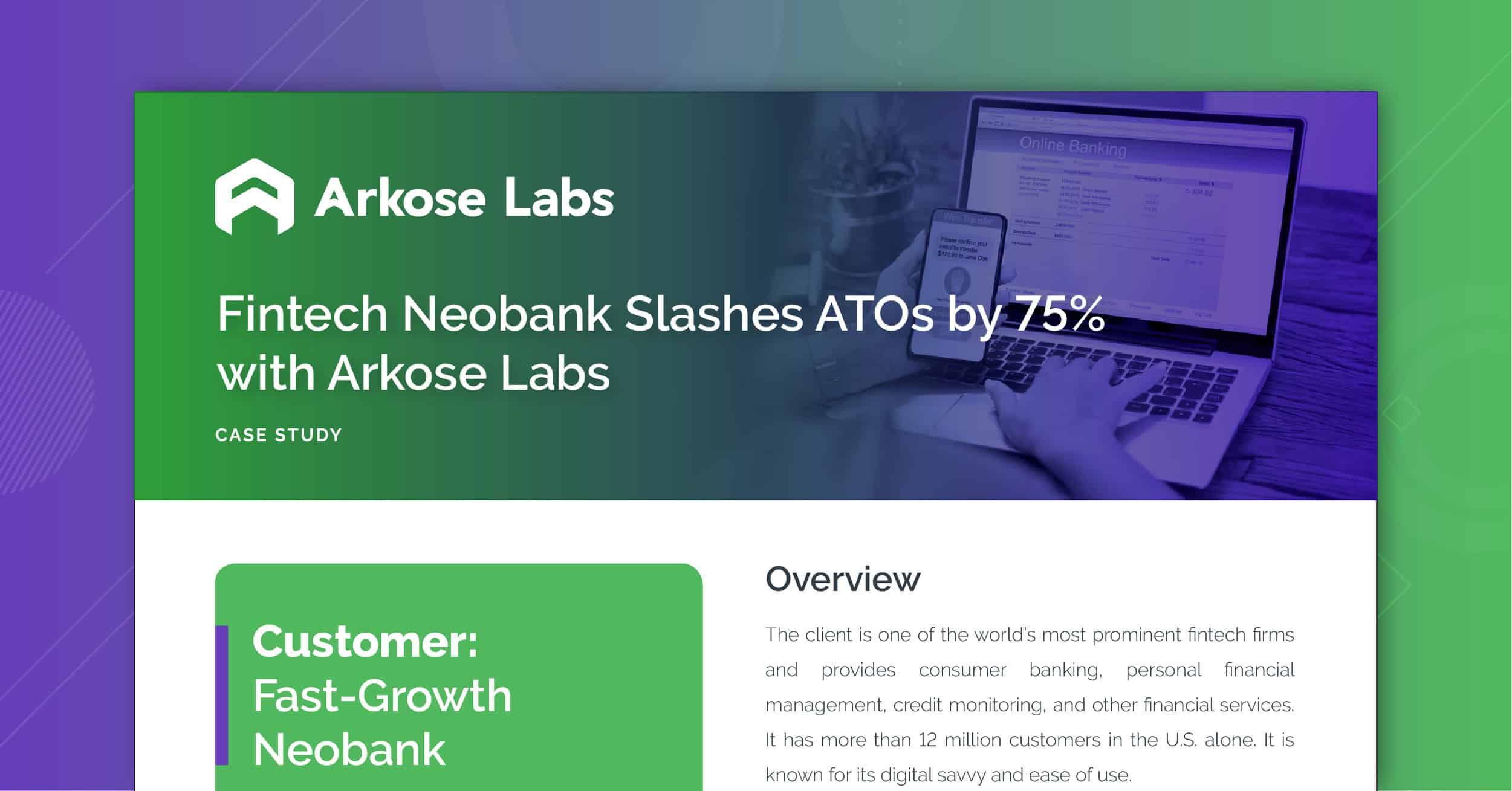 Fintech Neobank Protects User Accounts With Arkose Labs