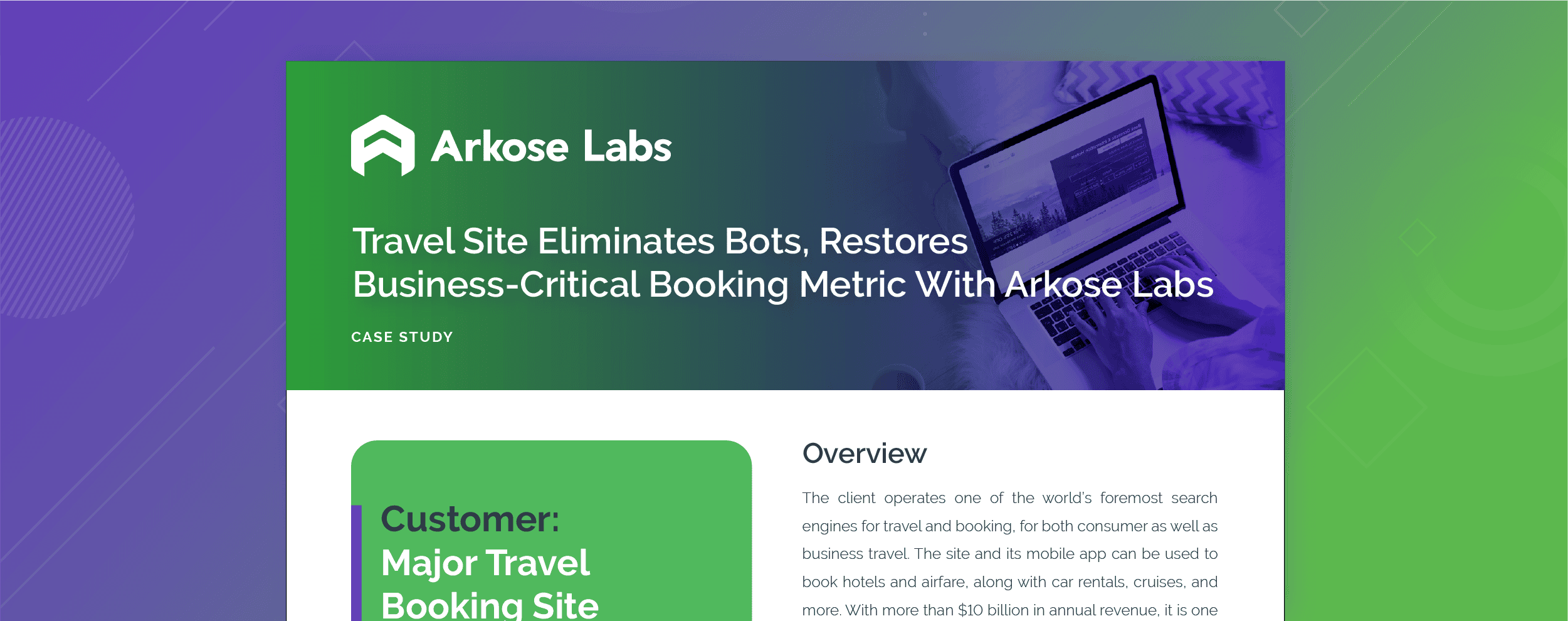 Travel Site Protects Business Critical Loyalty Points with Arkose Labs