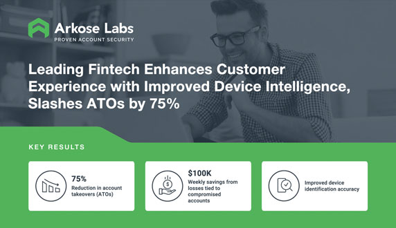 Fintech Improves Device Intelligence, Slashes ATOs by 75%