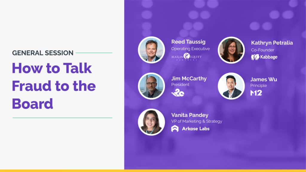 Virtual Summit Session: How to Talk Fraud to the Board