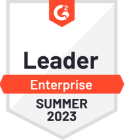 G2 Leader Enterprise Summer 2023