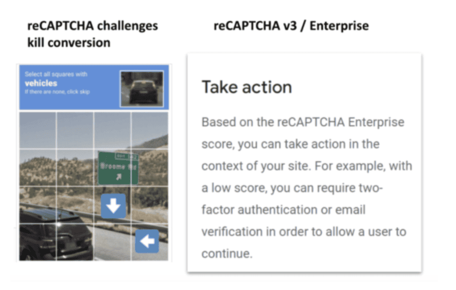 limitations reCaptcha