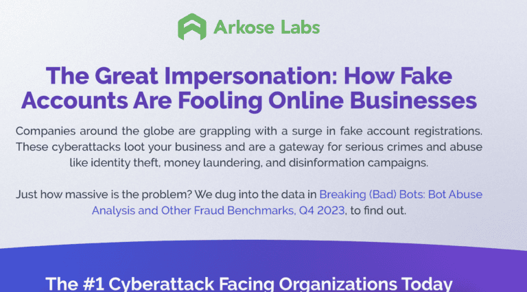 The Great Impersonation: How Fake Accounts Are Fooling Online Businesses