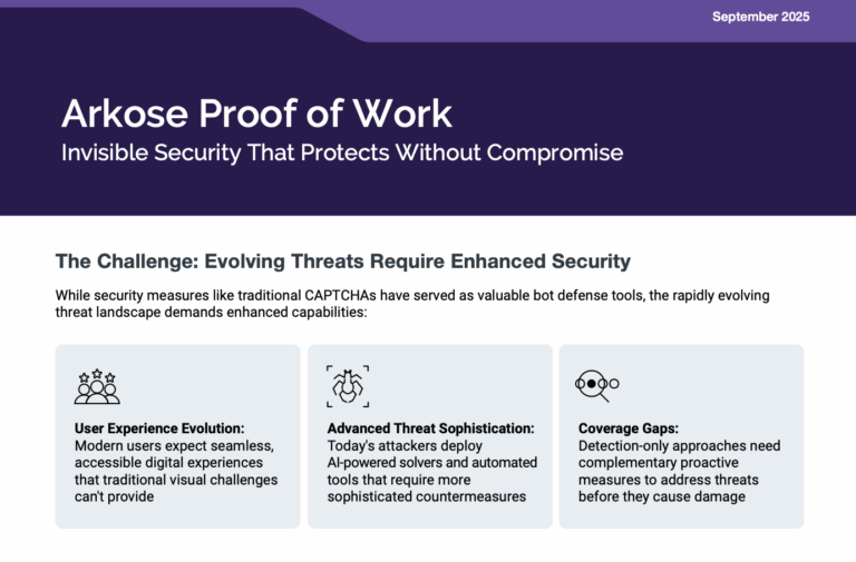 Arkose Proof of Work Brief