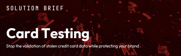 Card Testing Solution Brief