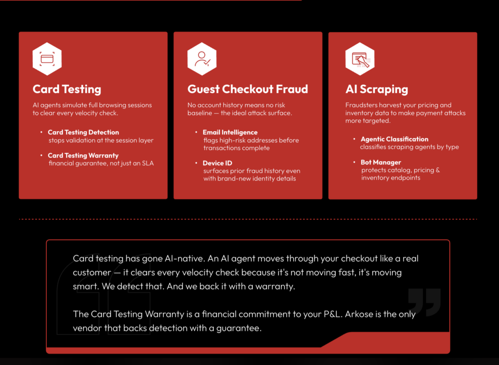 Arkose Titan and AI Agentic for Merchants
