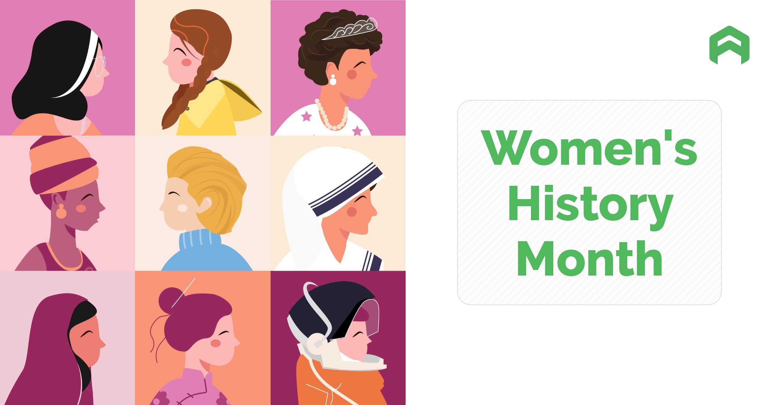 9 women representing various cultures for women's history month