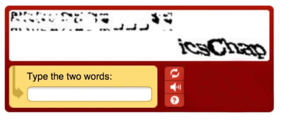 Audio Captcha