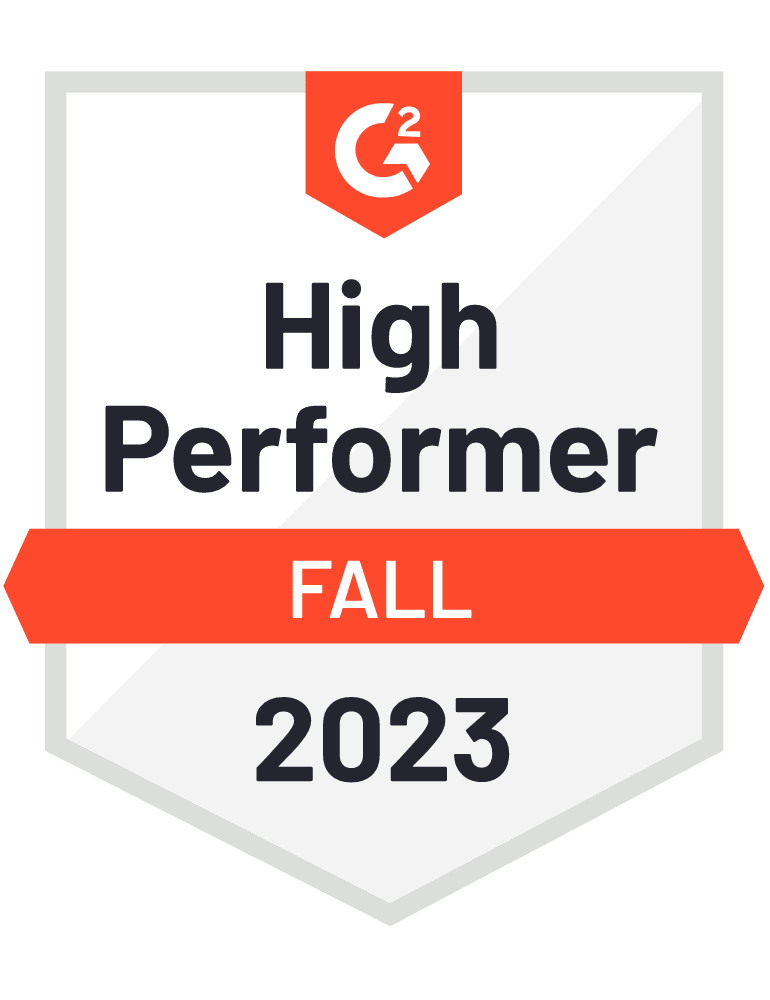 G2 High Performer Fall