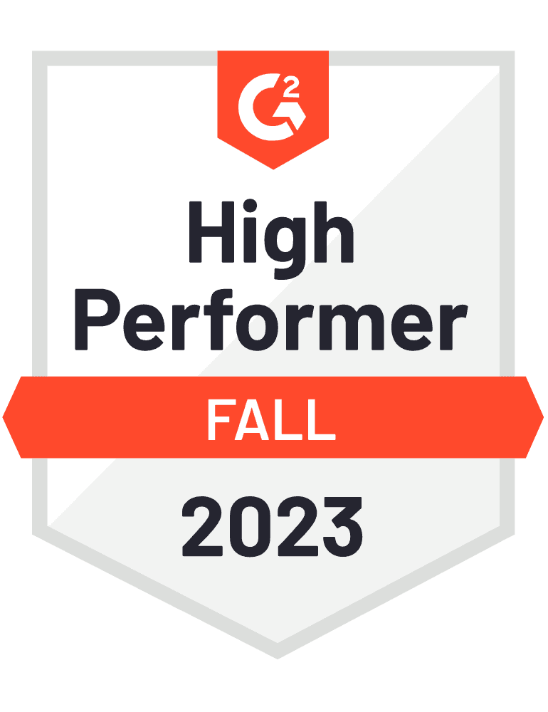 G2 High Performer Fall