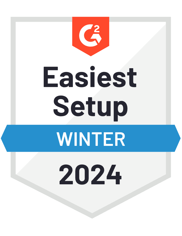 G2 Easiest Setup Winter 2024