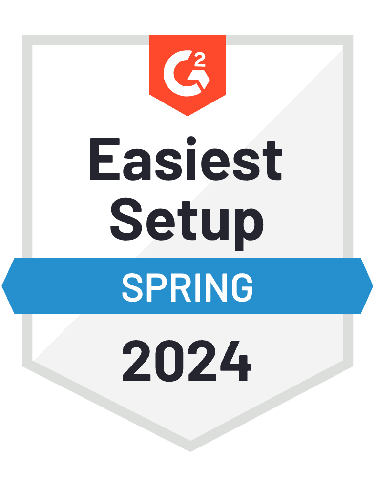 G2 Easiest Setup 2024 Spring