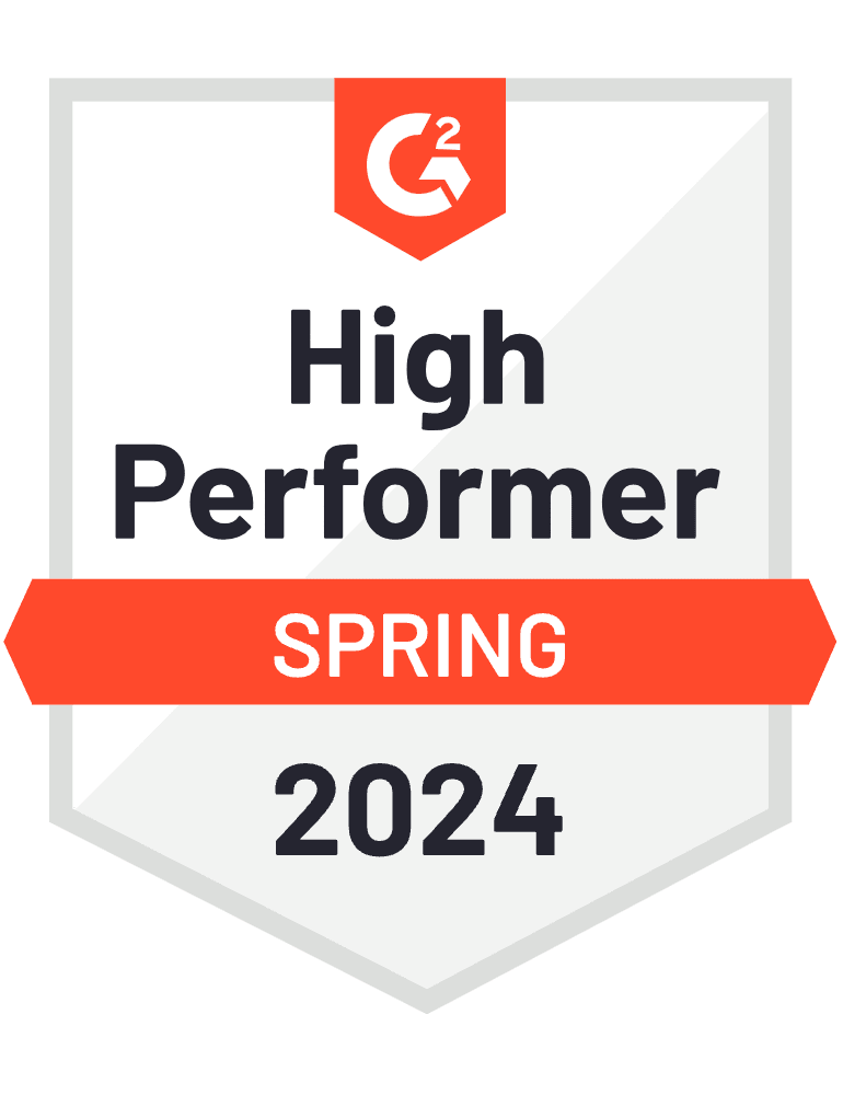 G2 High Performer 2024 Spring