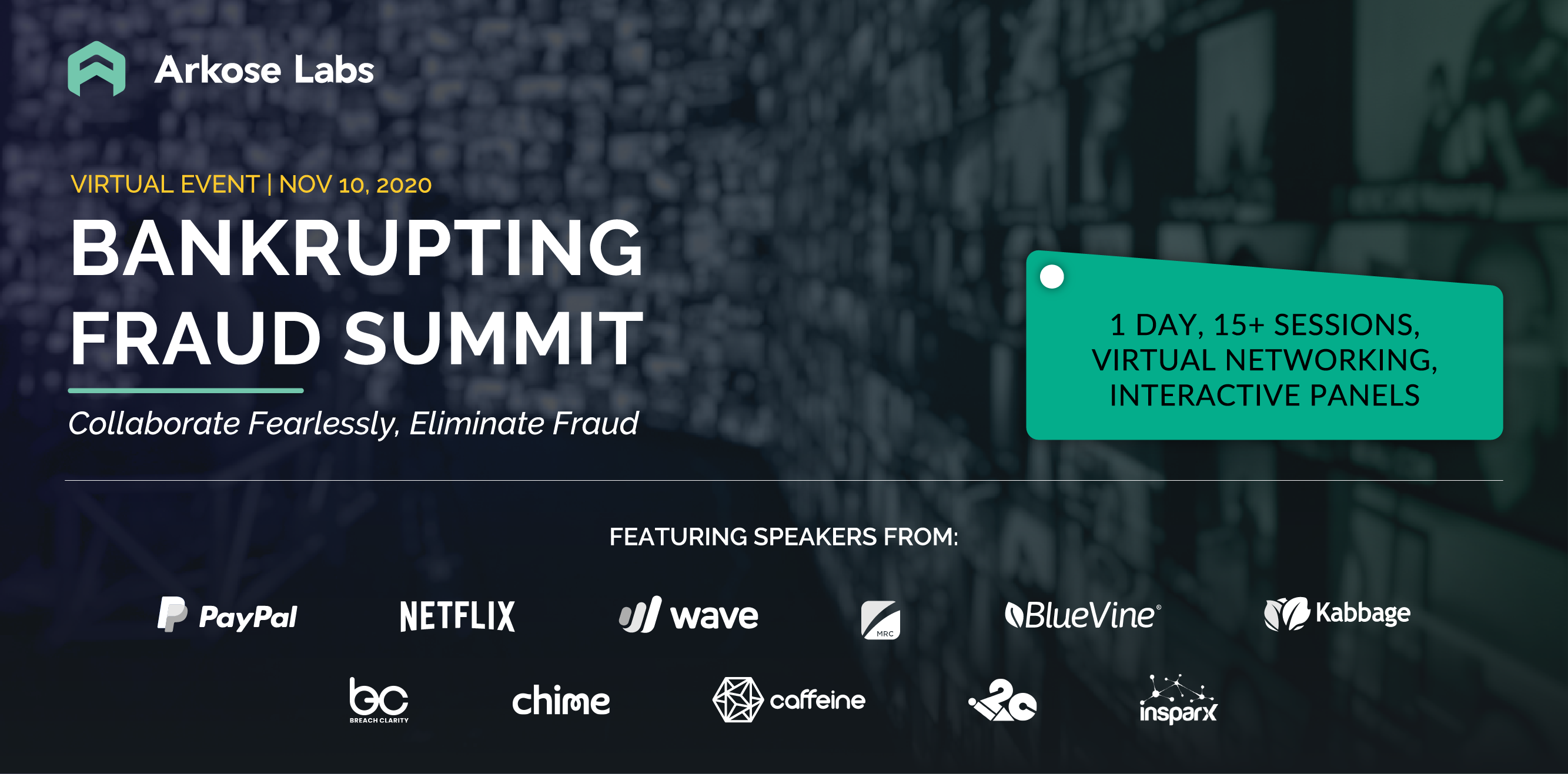 Introducing the Bankrupting Fraud Virtual Summit 2020